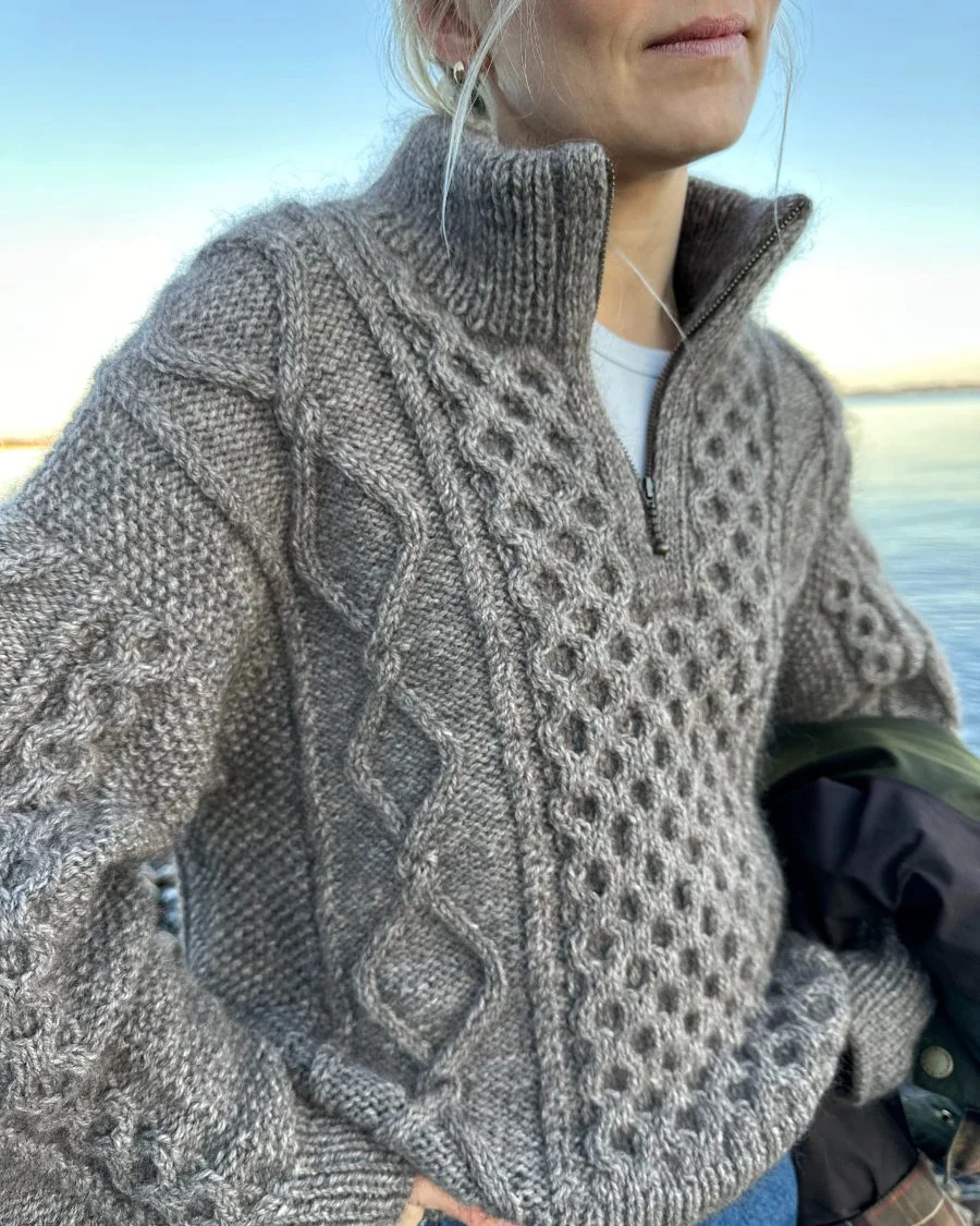 Dagmar Zipper Sweater - Image 4