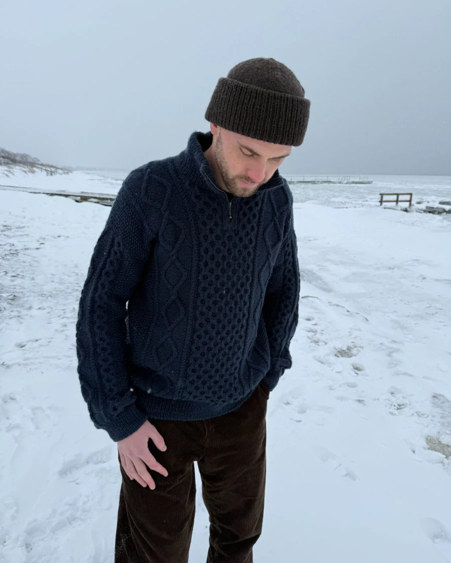 Dagmar Zipper Sweater Man - Image 7