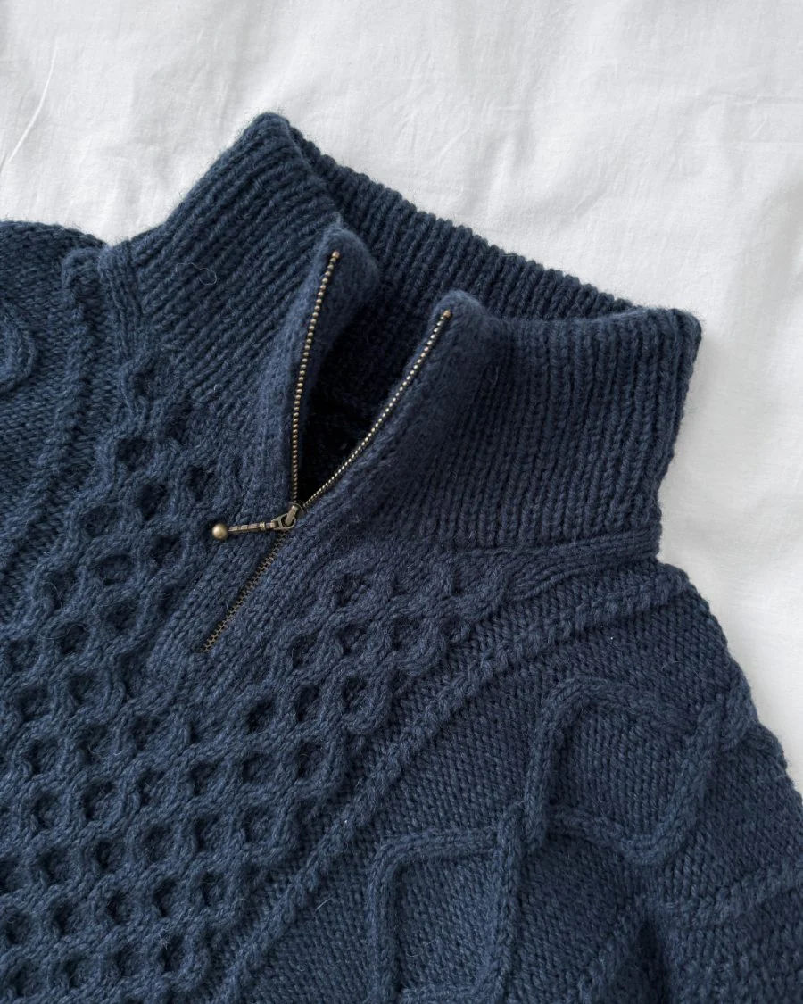 Dagmar Zipper Sweater Man - Image 8