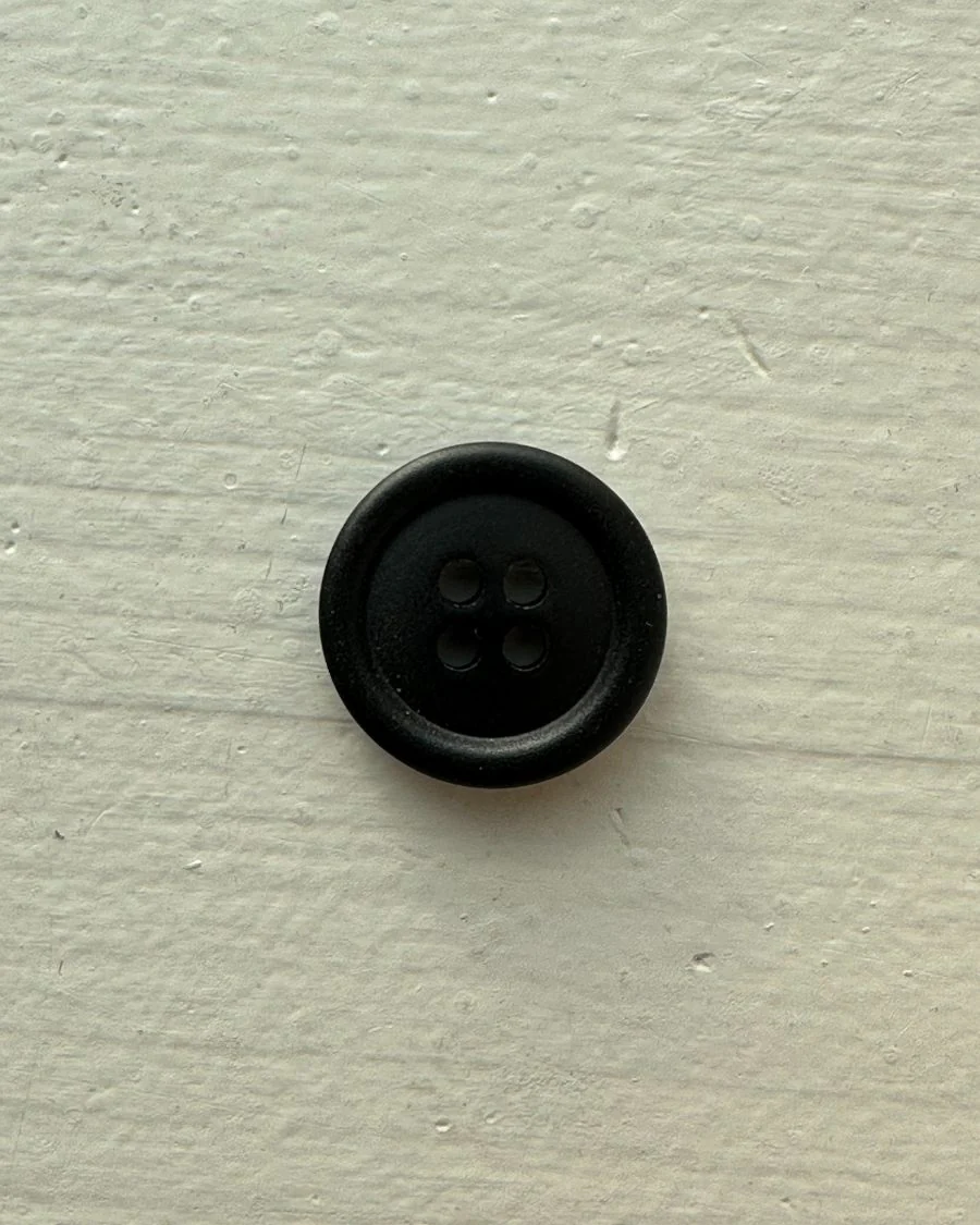 Knapper af galalit Ø18 mm - Sort - 8 stk. - Image 3
