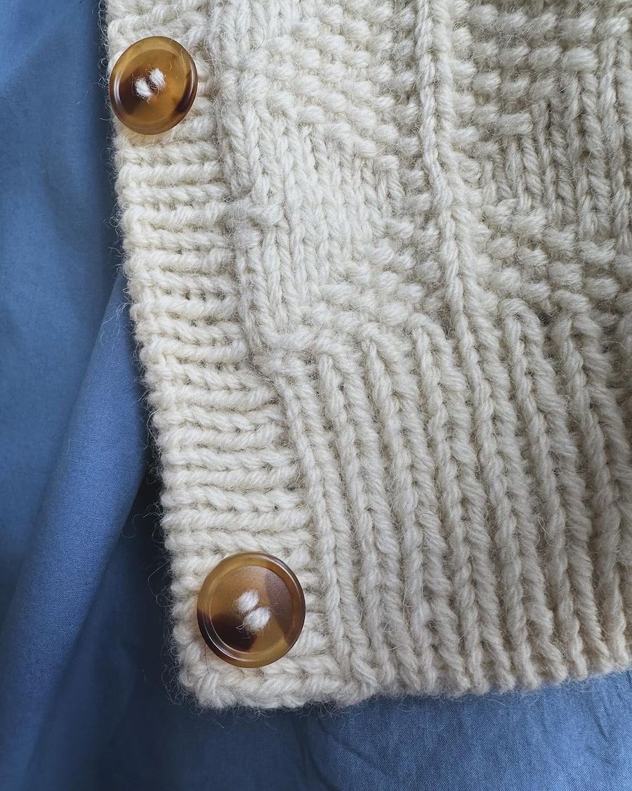 Knapper af galalit Ø20 mm - Mørkebrun - 6 stk. - Image 6