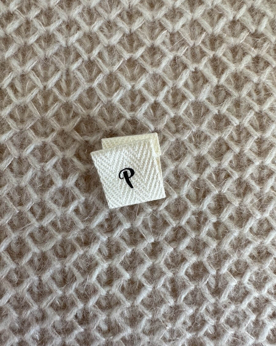 "P" foldet label 5 stk. - Image 3