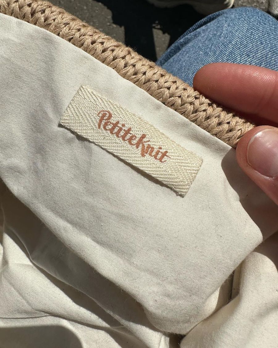 "PetiteKnit"-label 5 stk. - Biscuit - Image 3