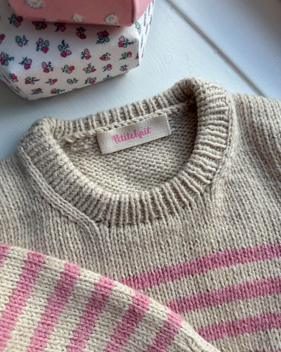 "PetiteKnit"-label 5 stk. - Bubblegum - Image 2