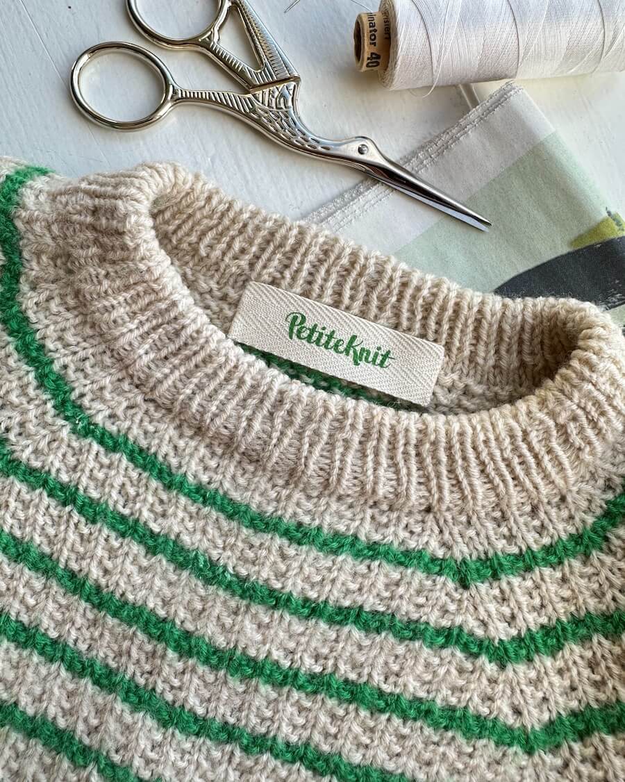 "PetiteKnit"-label 5 stk. - Statement Green - Image 2