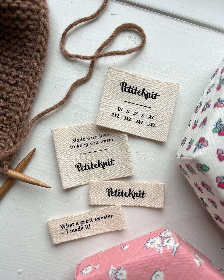 "What a great sweater - I made it!"-label - lille - Image 4
